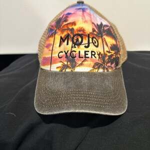 Surf Style Florida Brown and White Mesh Back Trucker Hat